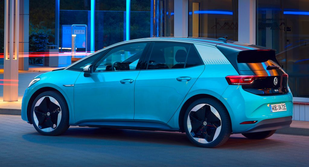  Shrunken ID.3 Mule Spotted Hiding VW’s Upcoming Baby EV