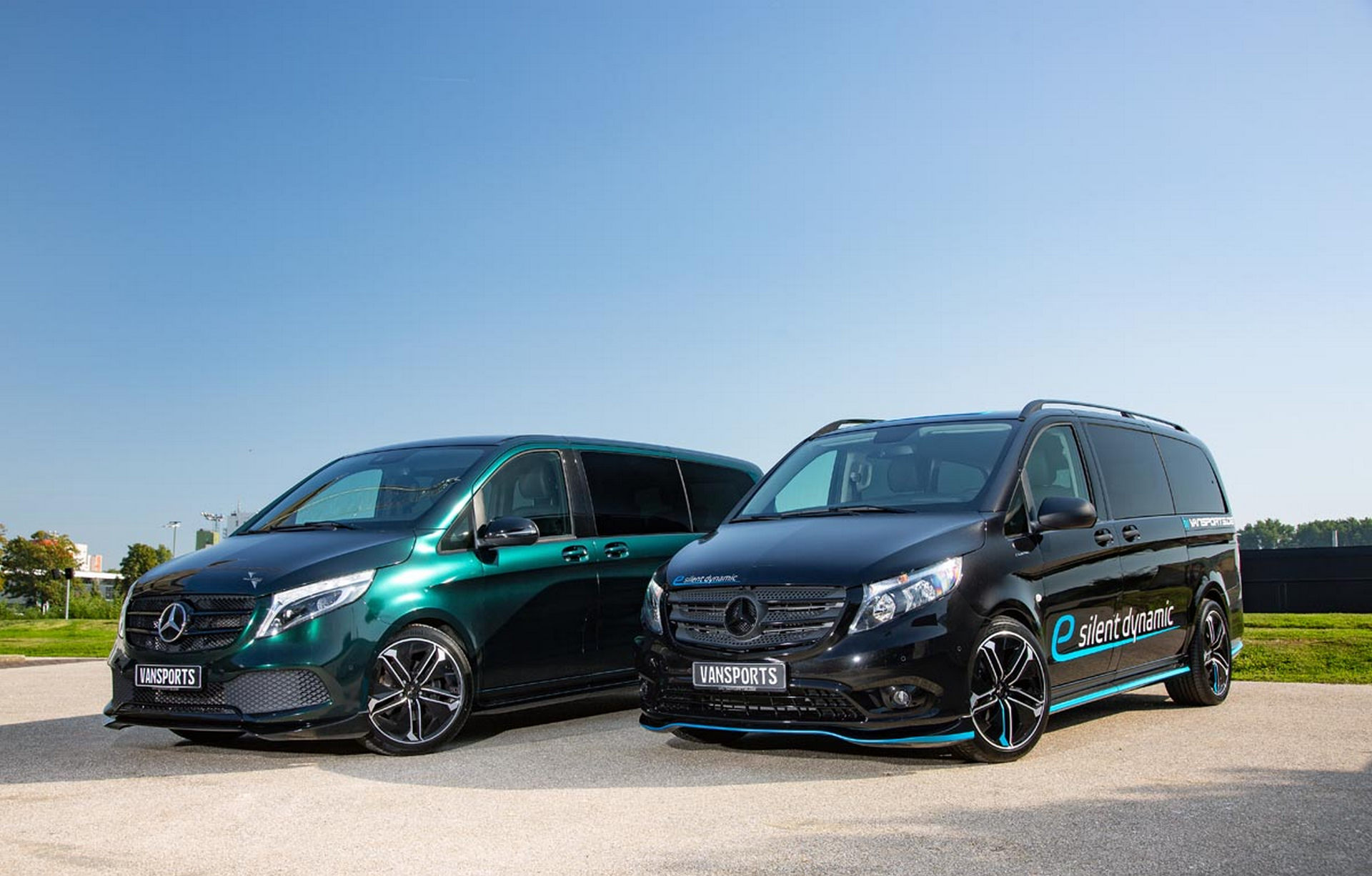 VanSports Amps Up The V300d Diesel And All-Electric e-Vito Mercedes-Benz Vito