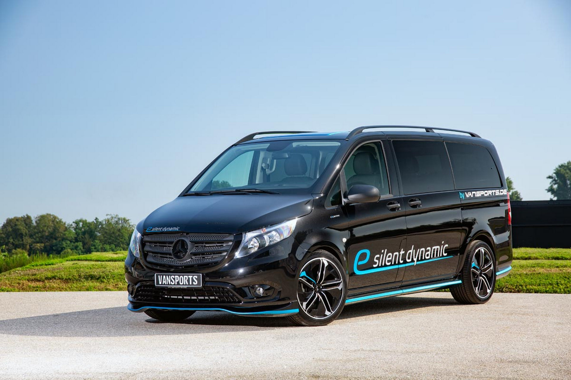 VanSports Amps Up The V300d Diesel And All-Electric e-Vito Mercedes-Benz Vito