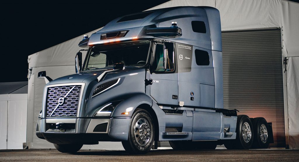 Volvo And Aurora Unveil Autonomous Long-Haul Semi Prototype