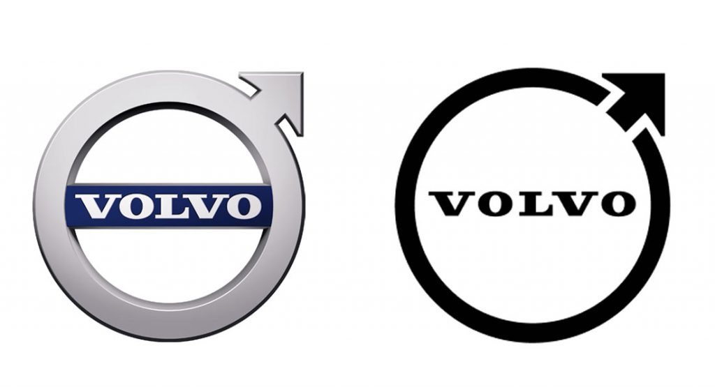  Volvo Unveils Updated, Simplified Iron Mark Logo