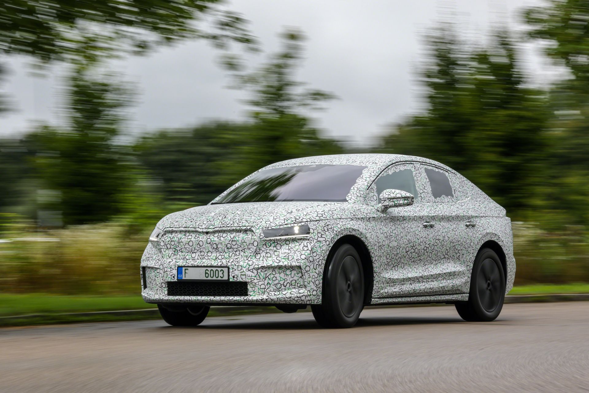 Skoda Enyaq Coupé iV Shows Aerodynamic Shape Ahead Of January 31 Debut