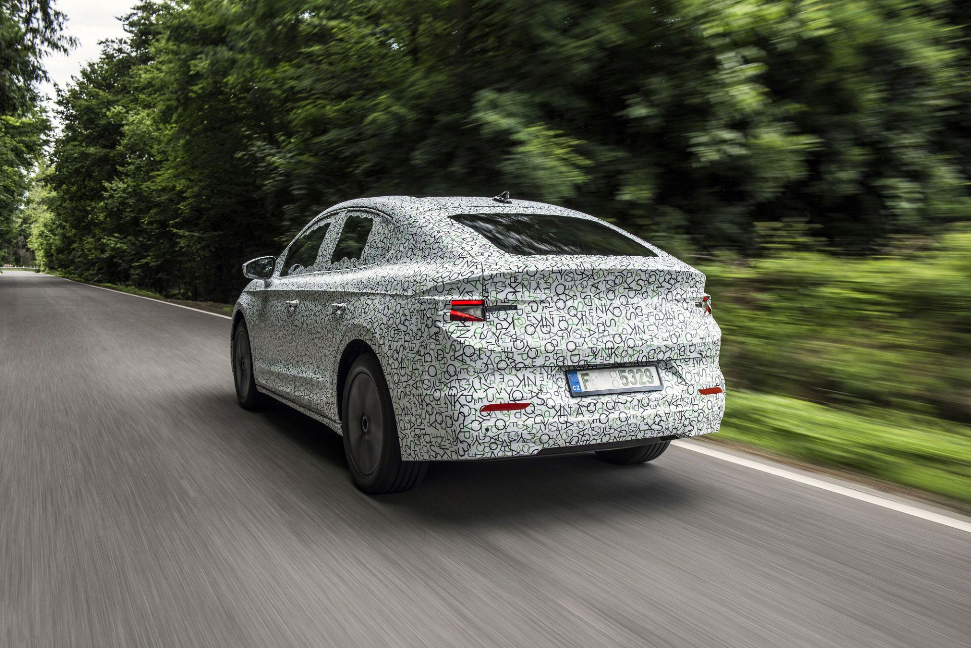 Skoda Enyaq Coupé iV Shows Aerodynamic Shape Ahead Of January 31 Debut