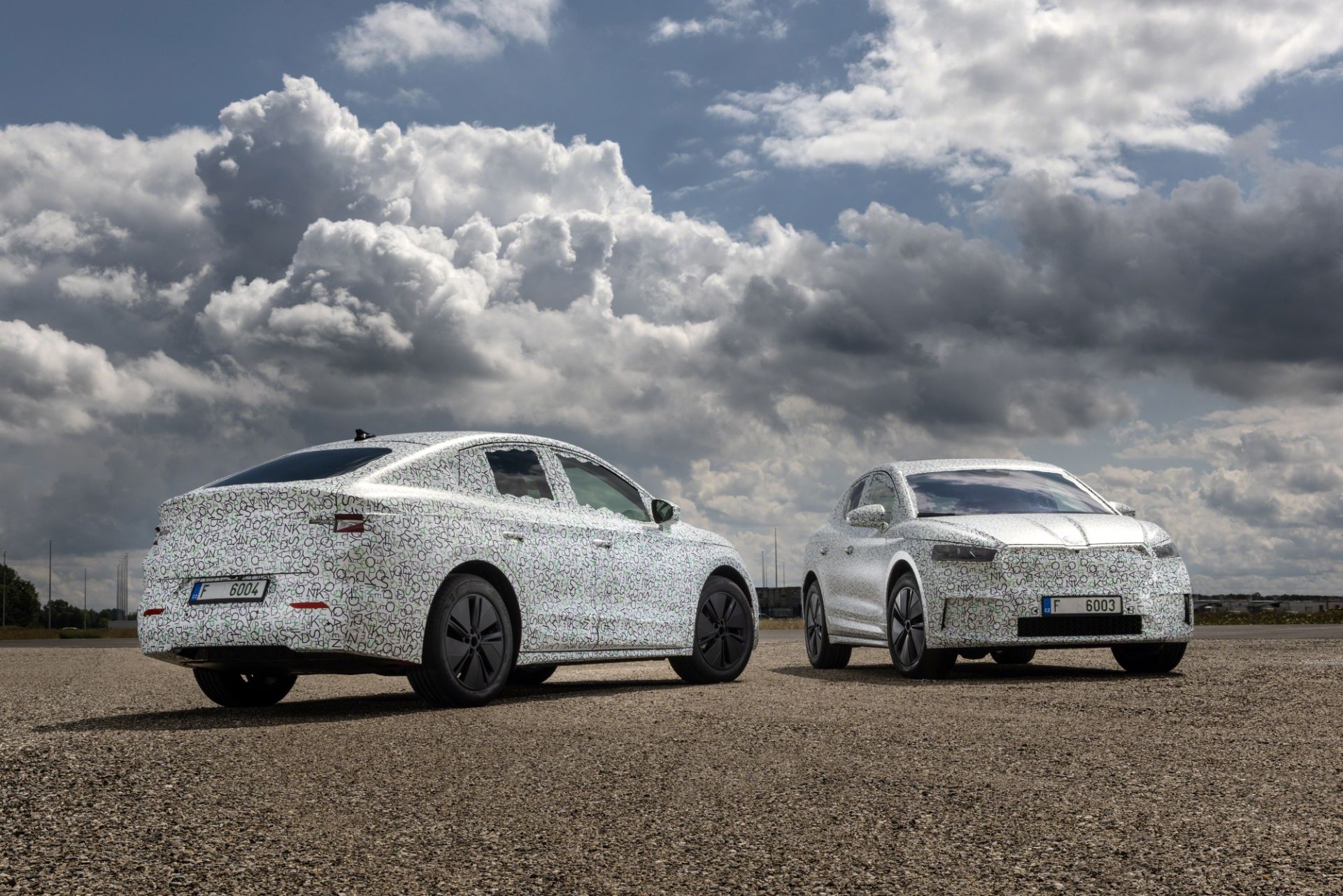 Skoda Enyaq Coupé iV Shows Aerodynamic Shape Ahead Of January 31 Debut