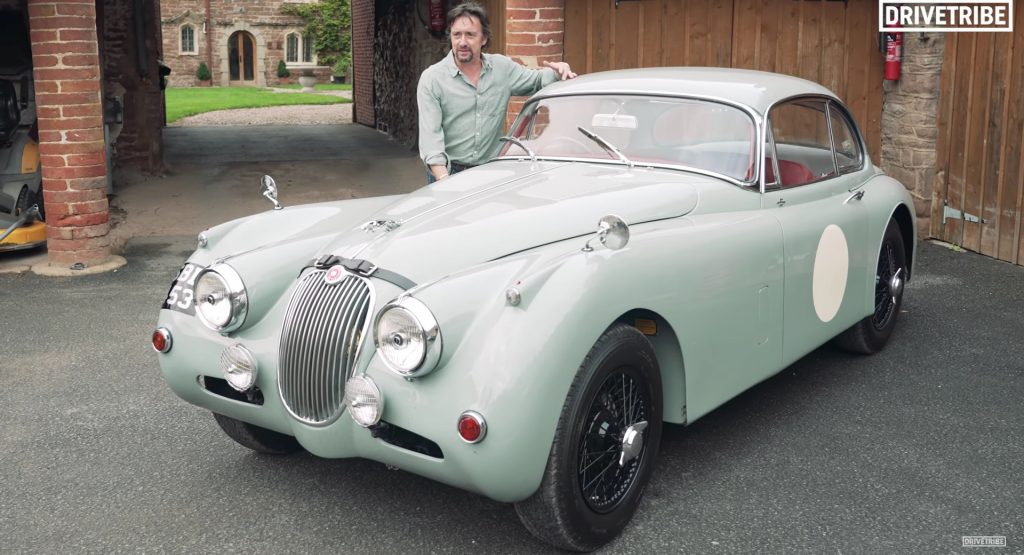 Richard Hammond Drives His Jaguar XK150 For The First Time Since Restoring It