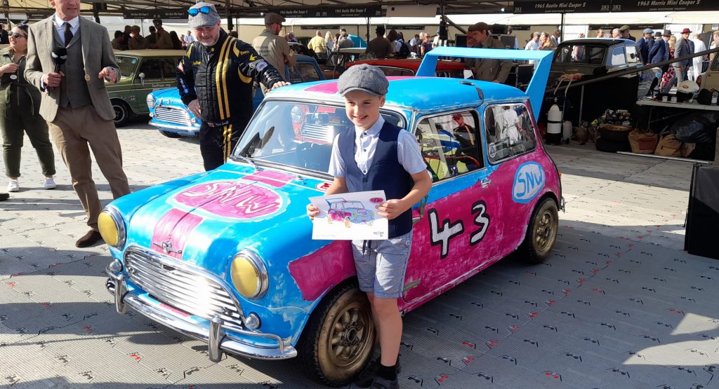  Mini That Won Goodwood Race To Honor 60 Years Of Cooper Had Livery Designed By 9-Year-Old