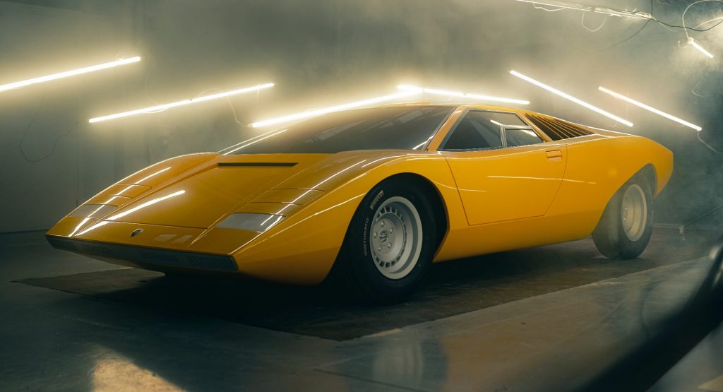 Lamborghini Built A New 1971 Countach LP500 Prototype From Scratch For A Collector