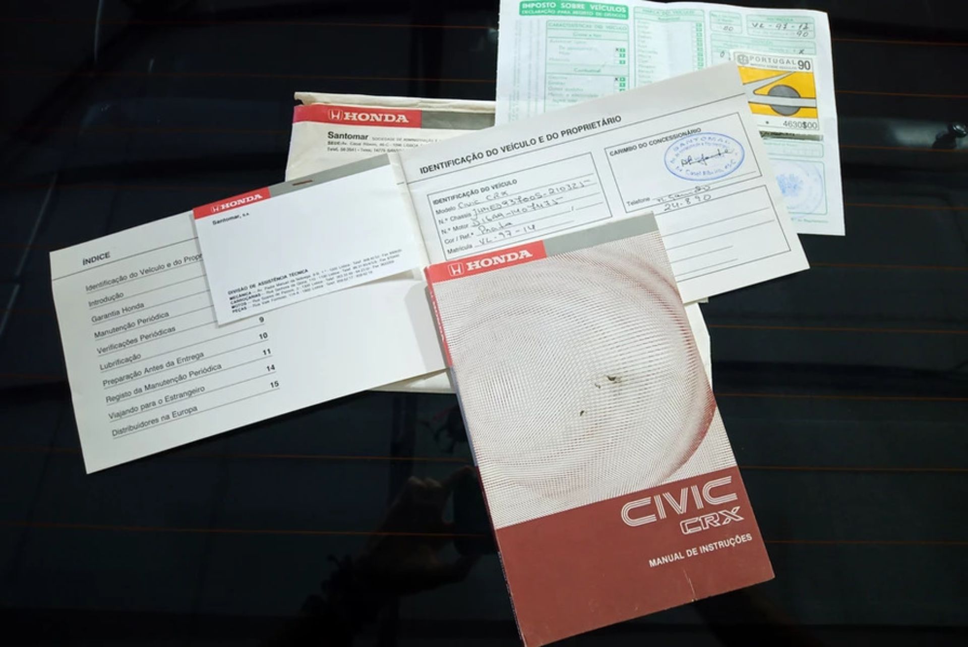 This Practically New 1990 Honda CRX Could Be The Lowest-Mileage Example In The World