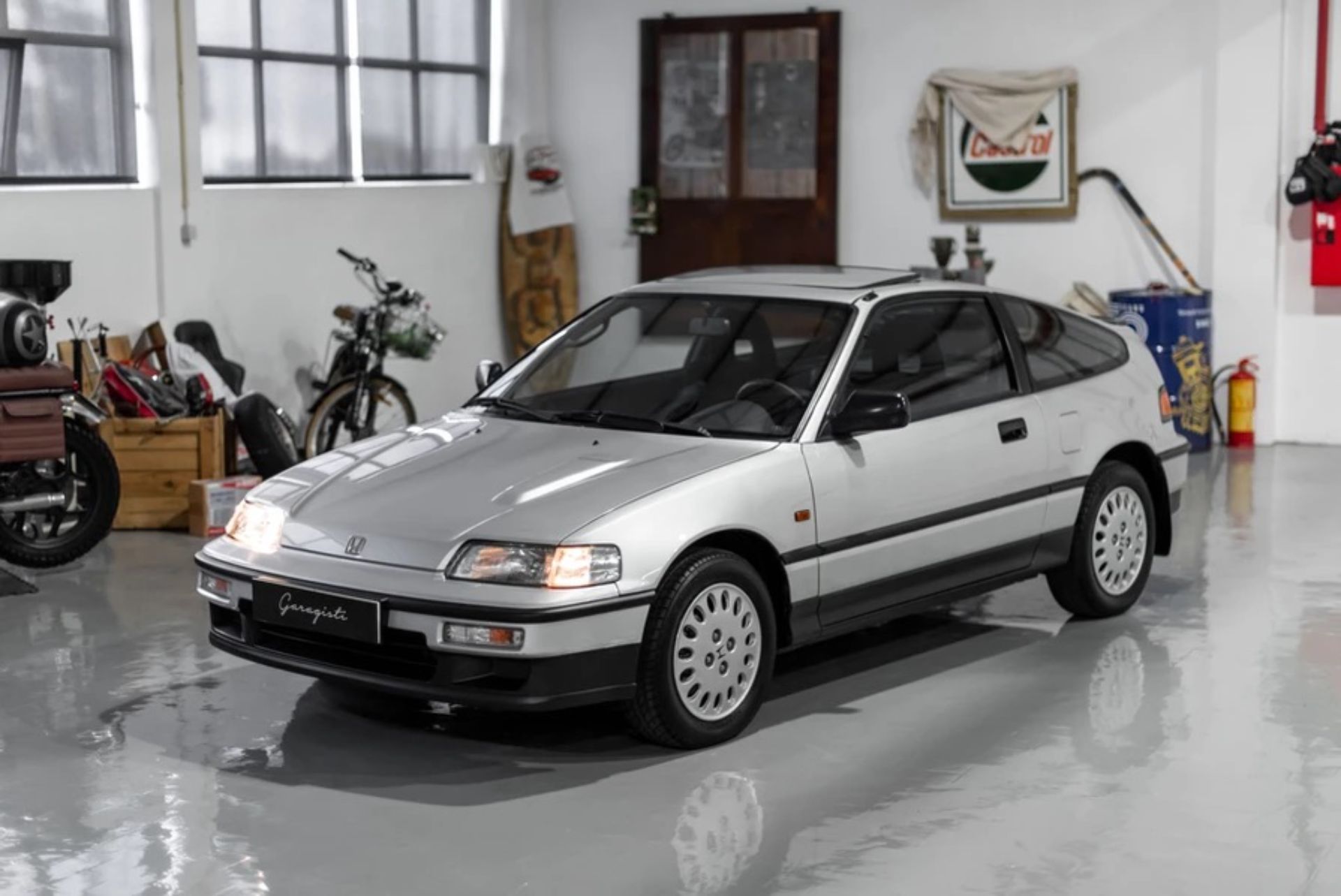 This Practically New 1990 Honda CRX Could Be The Lowest-Mileage Example In The World