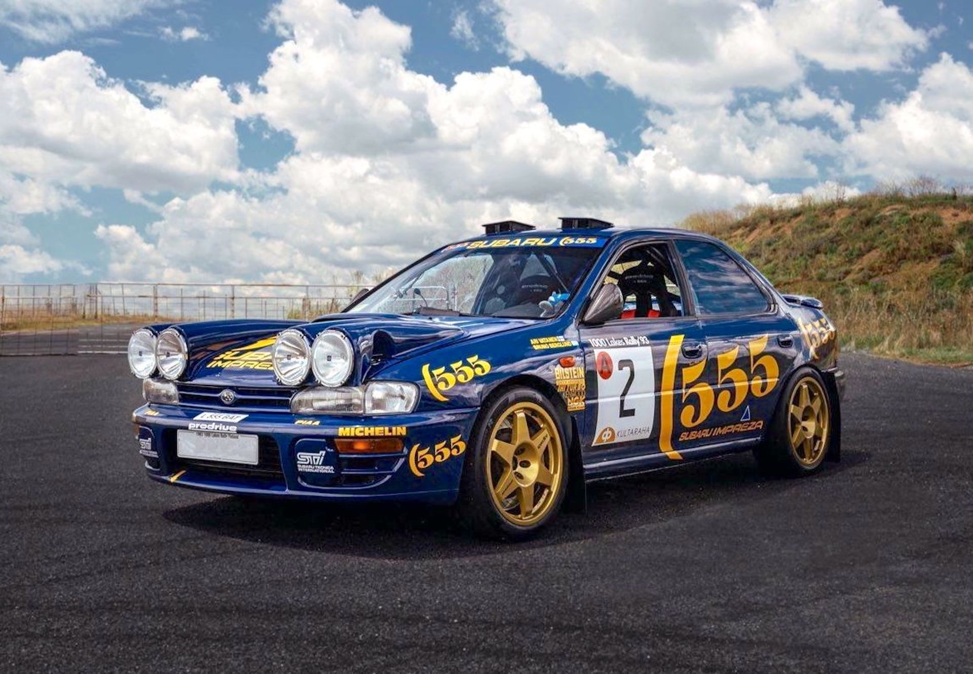 Ex-McRae, Burns And Vatanen WRC Subaru Impreza Crossing The Auction Block (Probably Sideways)