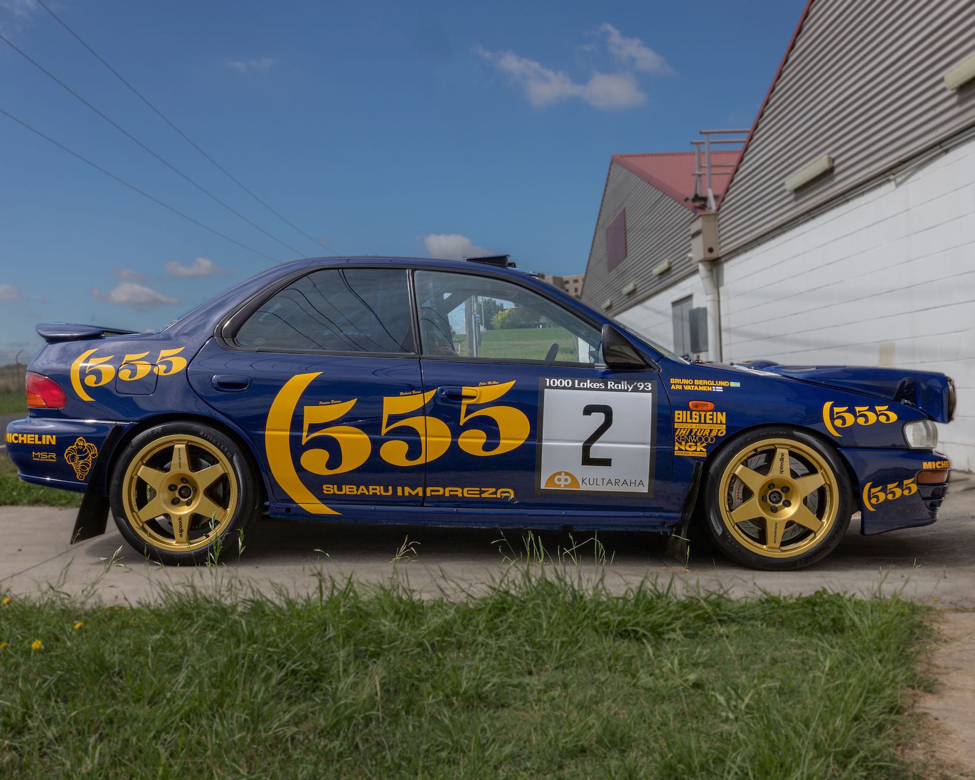 Ex-McRae, Burns And Vatanen WRC Subaru Impreza Crossing The Auction Block (Probably Sideways)