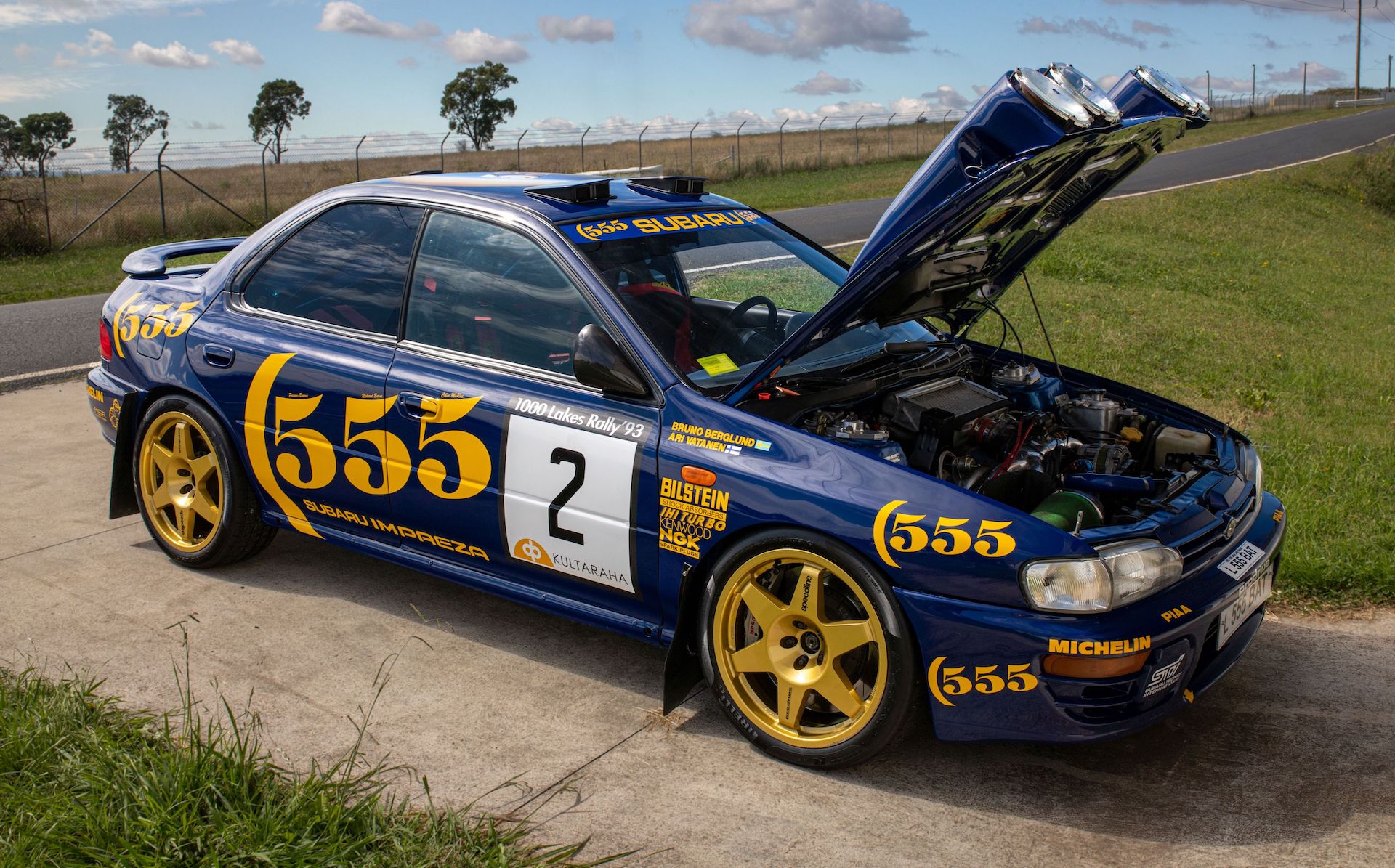 Ex-McRae, Burns And Vatanen WRC Subaru Impreza Crossing The Auction Block (Probably Sideways)