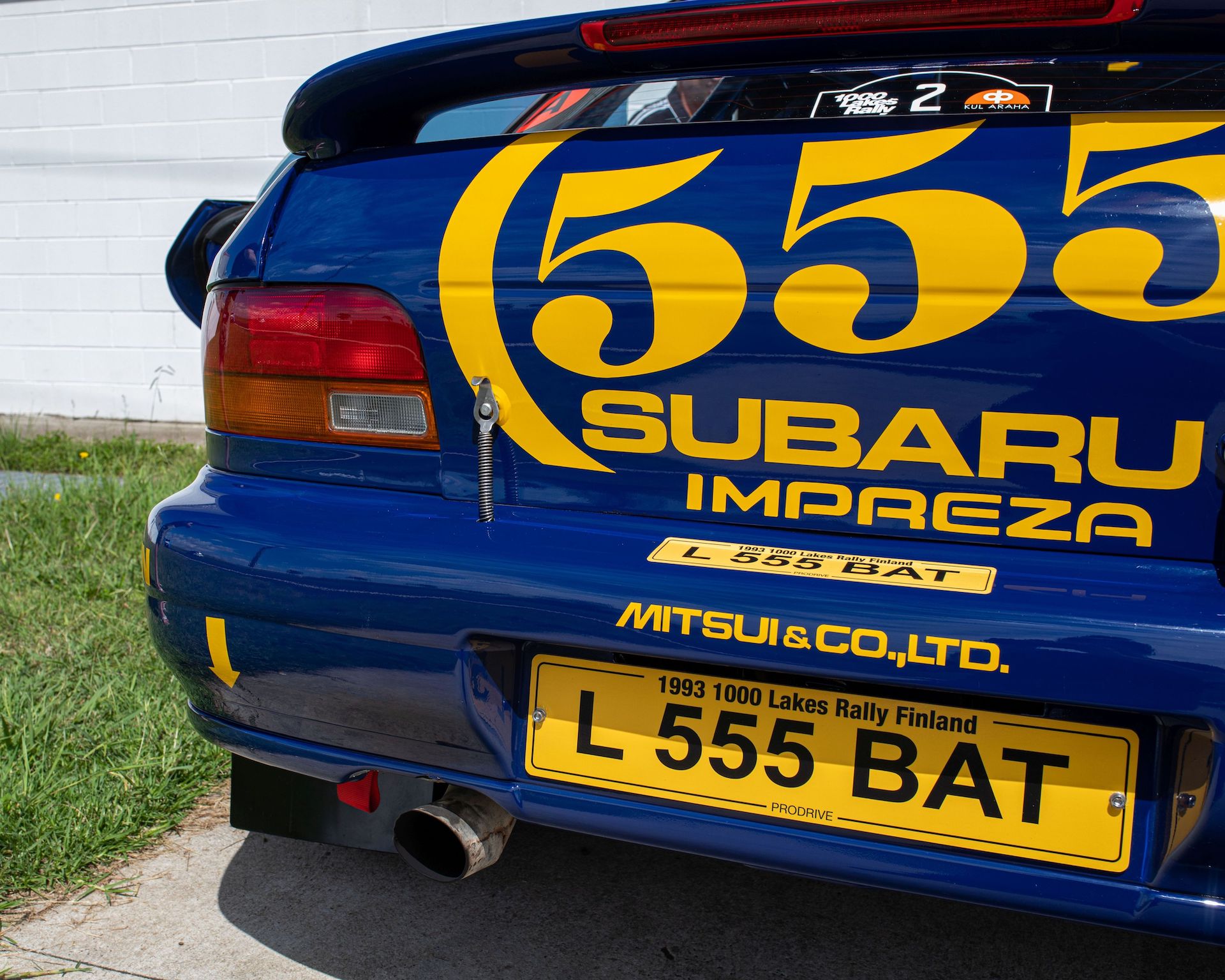 Ex-McRae, Burns And Vatanen WRC Subaru Impreza Crossing The Auction Block (Probably Sideways)