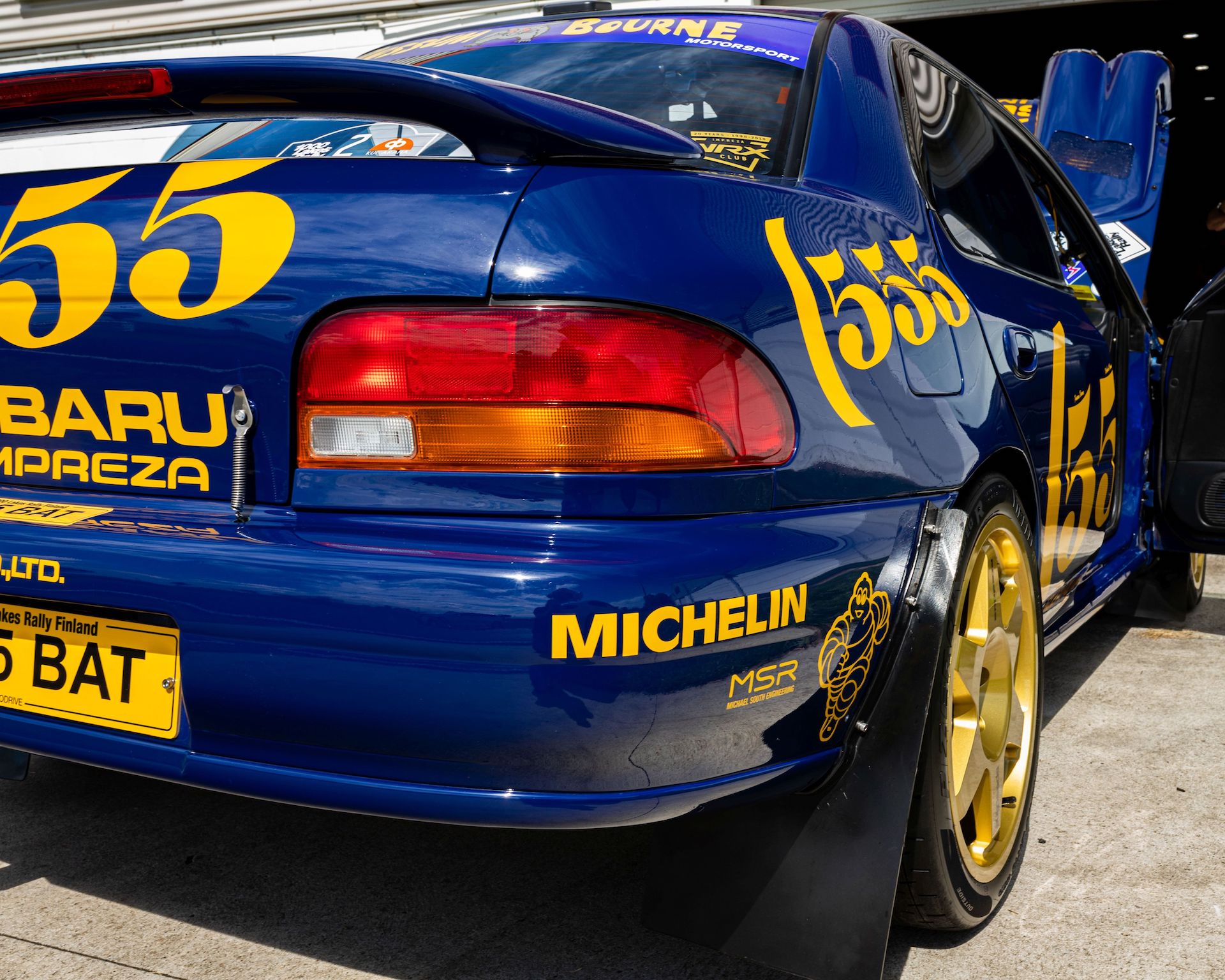 Ex-McRae, Burns And Vatanen WRC Subaru Impreza Crossing The Auction Block (Probably Sideways)