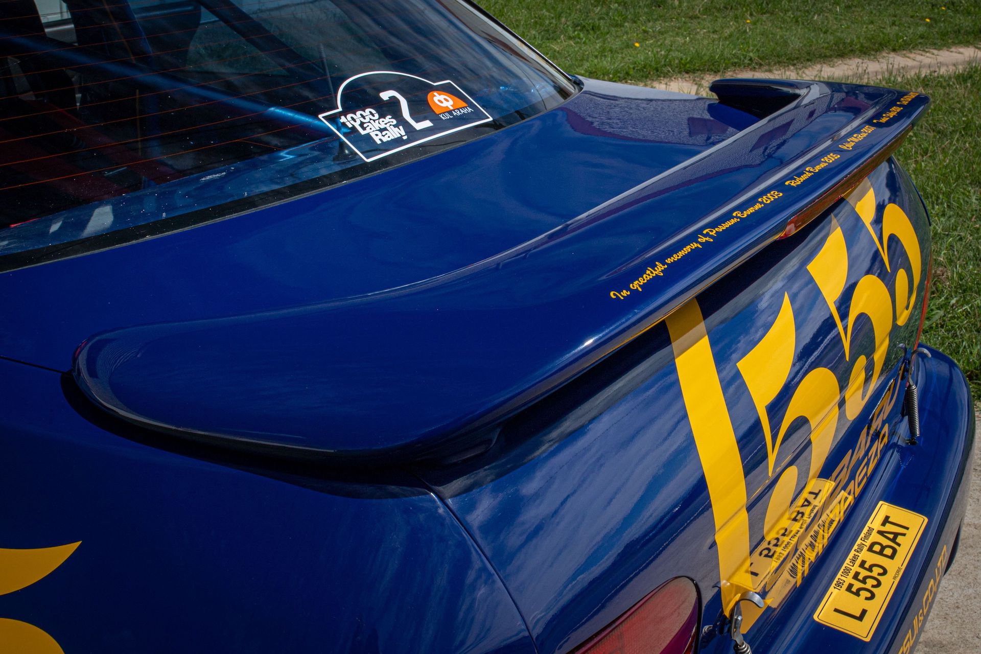 Ex-McRae, Burns And Vatanen WRC Subaru Impreza Crossing The Auction Block (Probably Sideways)