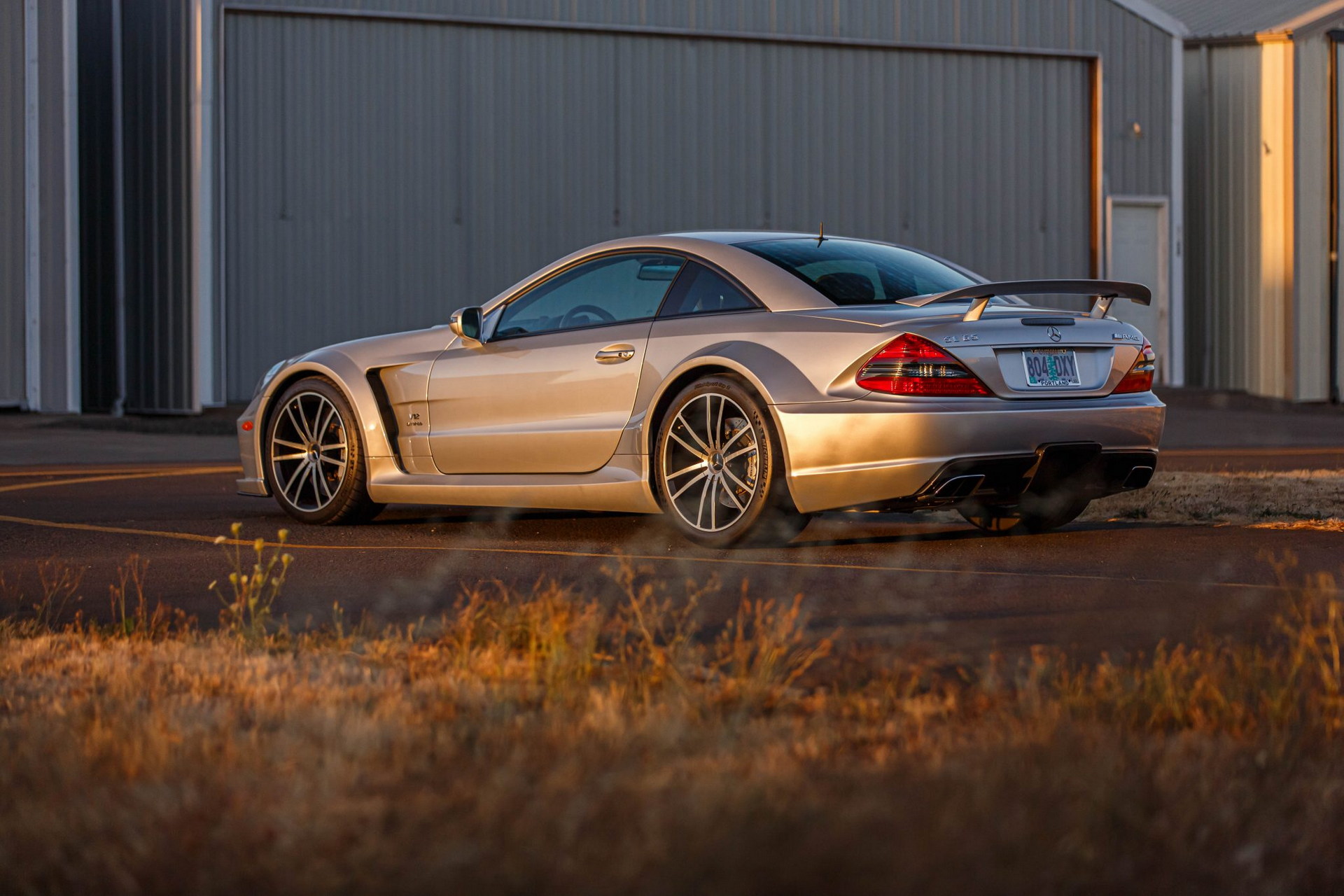This 11k-Mile 2009 Mercedes-Benz SL65 AMG Black Series Fetched $405,000