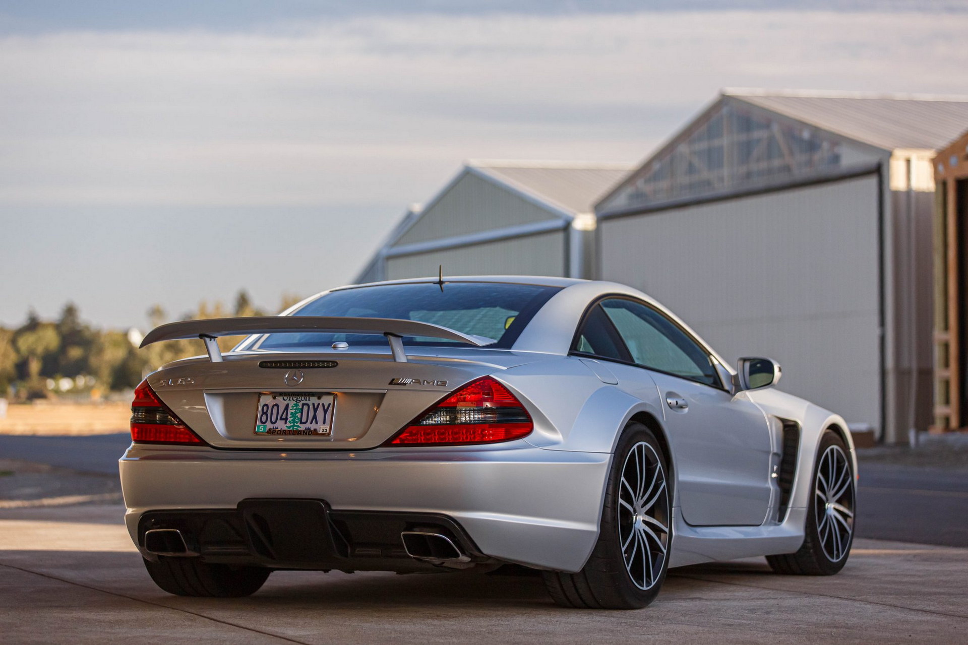 This 11k-Mile 2009 Mercedes-Benz SL65 AMG Black Series Fetched $405,000