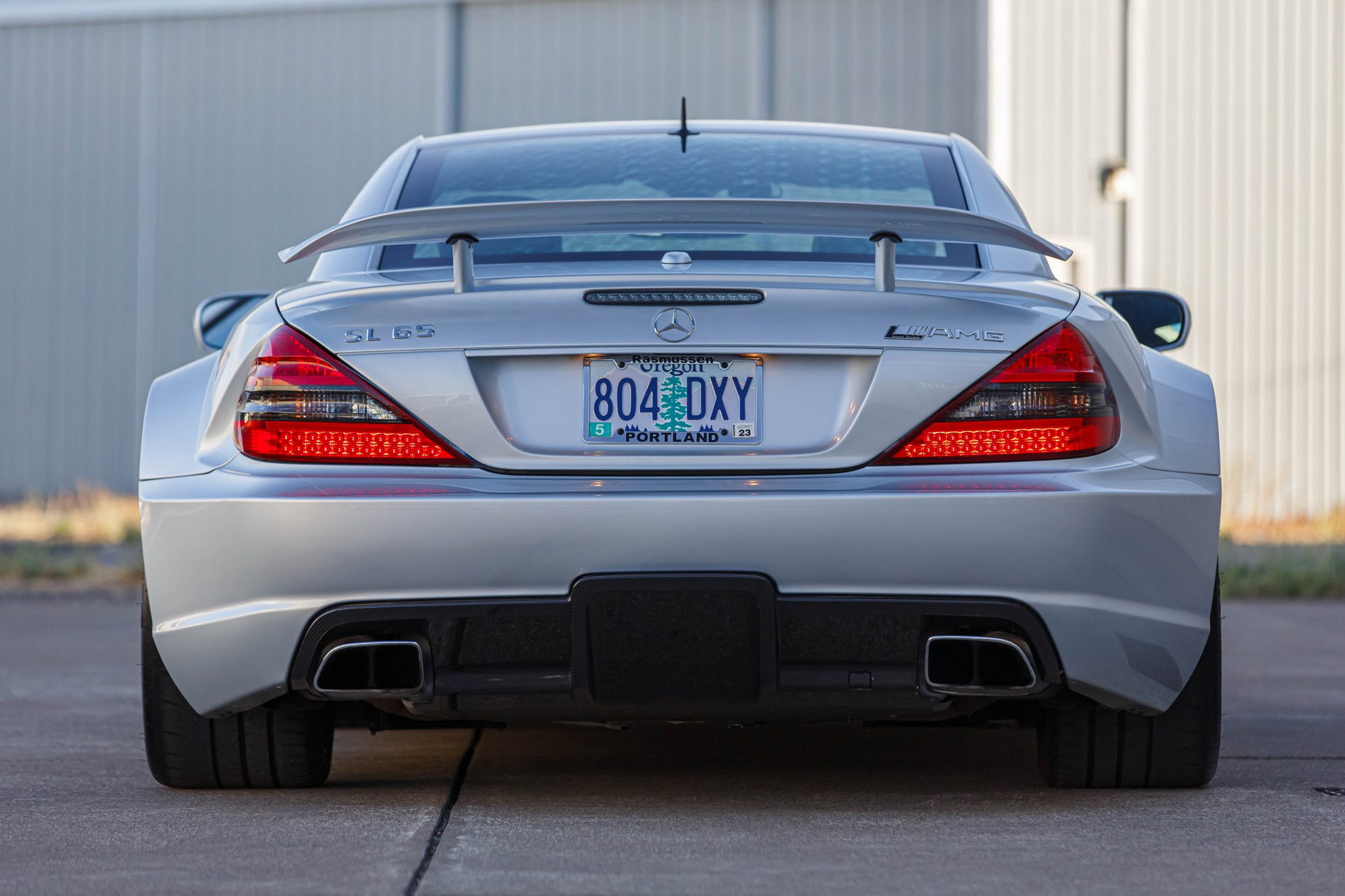 This 11k-Mile 2009 Mercedes-Benz SL65 AMG Black Series Fetched $405,000
