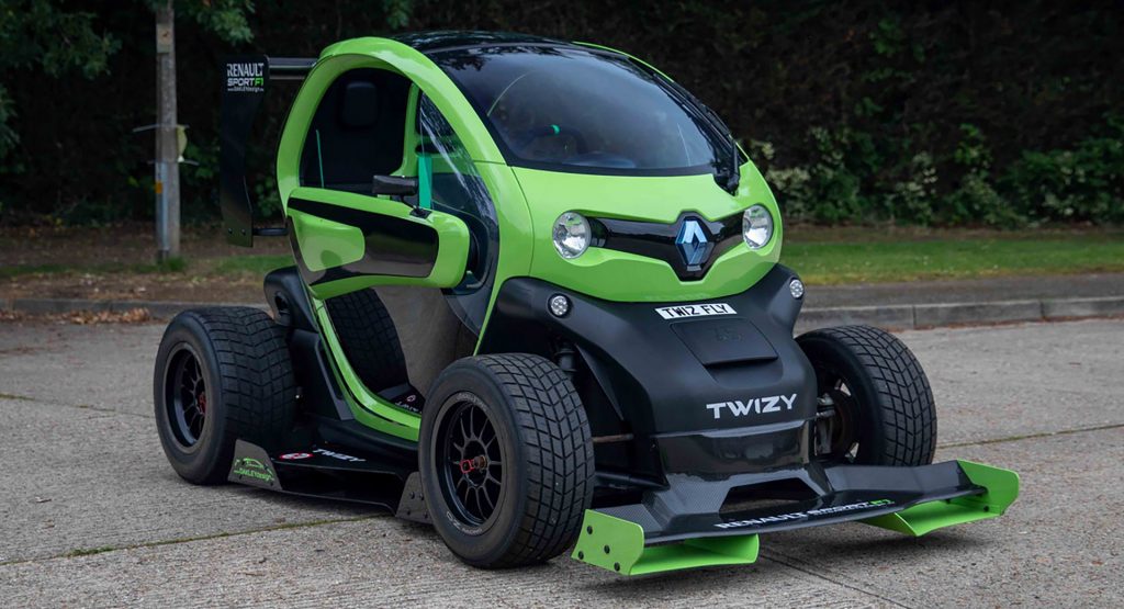  This 1-Of-5 Custom Renault Twizy Is Doing Its Best Impression Of An F1 Car