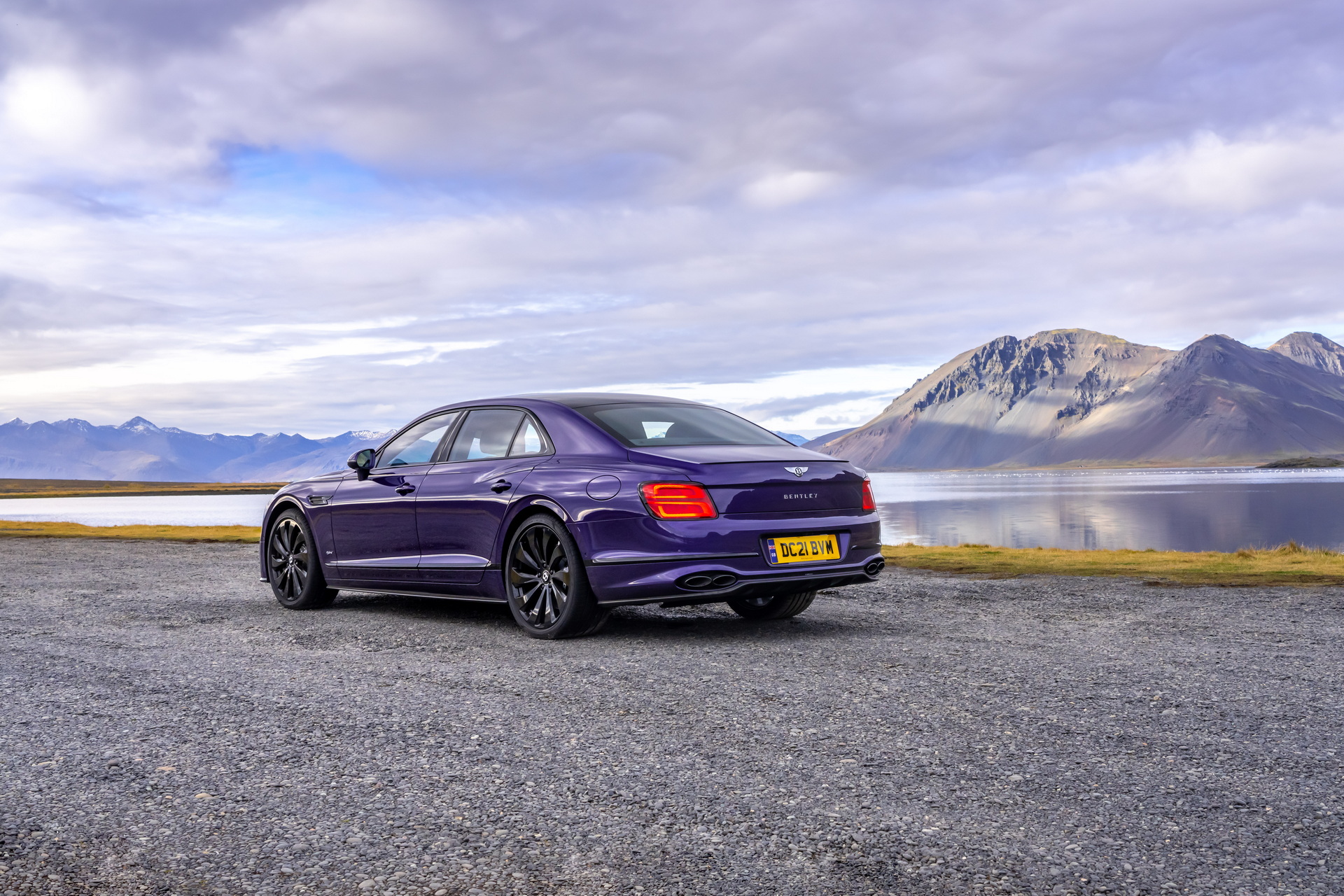 Bentley Flying Spur Hybrid Crosses Iceland Using Biofuel Out Of Straw