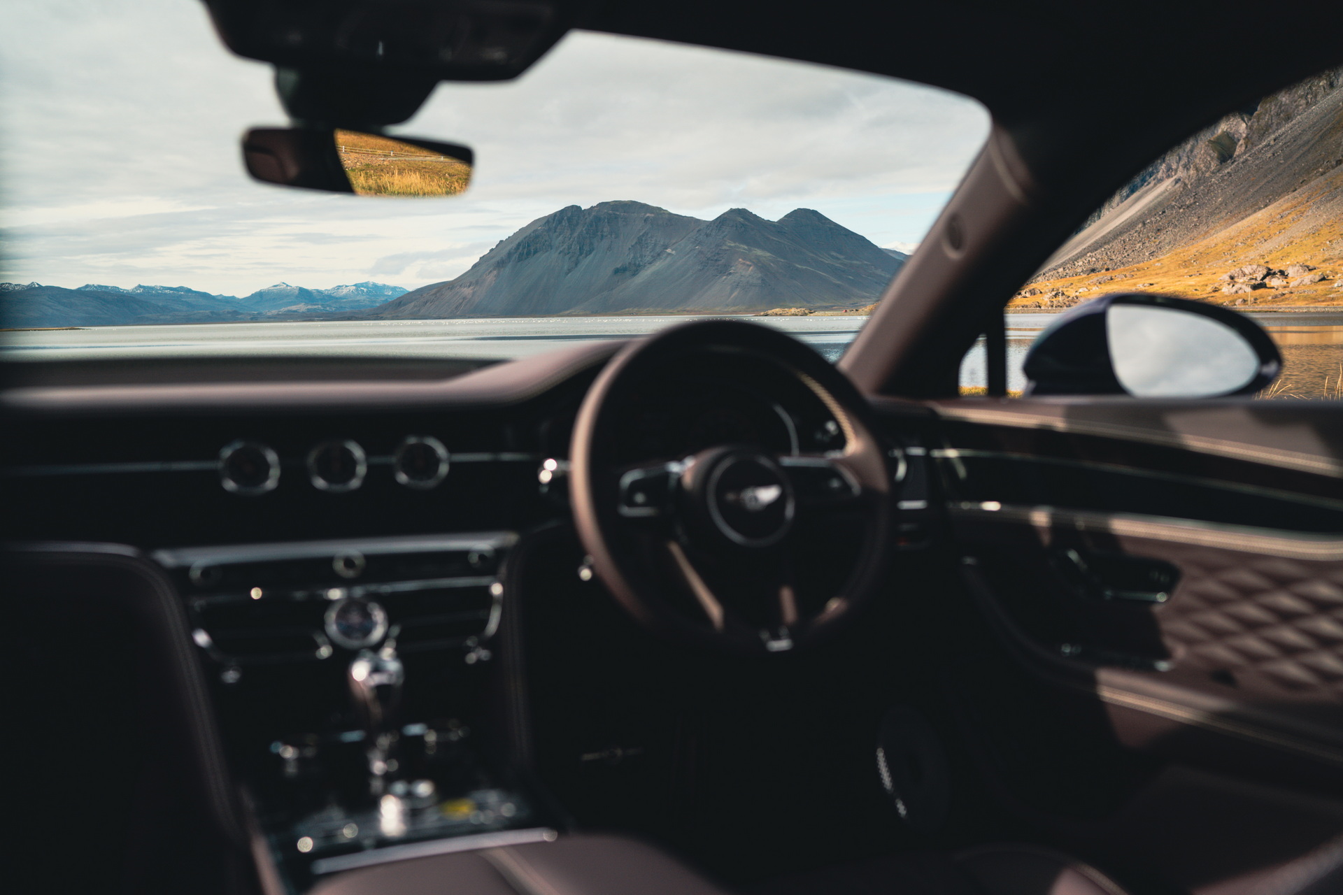 Bentley Flying Spur Hybrid Crosses Iceland Using Biofuel Out Of Straw