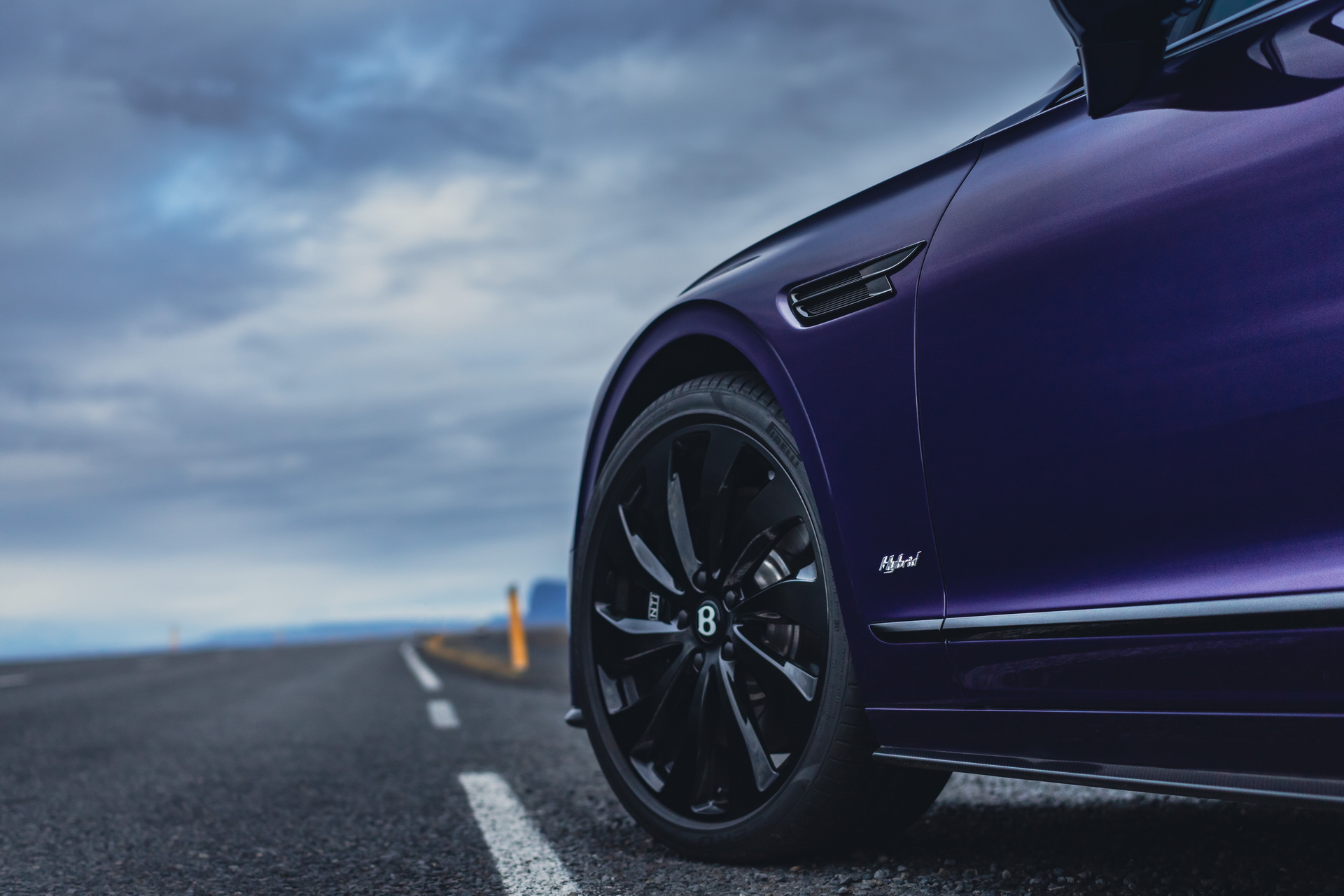 Bentley Flying Spur Hybrid Crosses Iceland Using Biofuel Out Of Straw