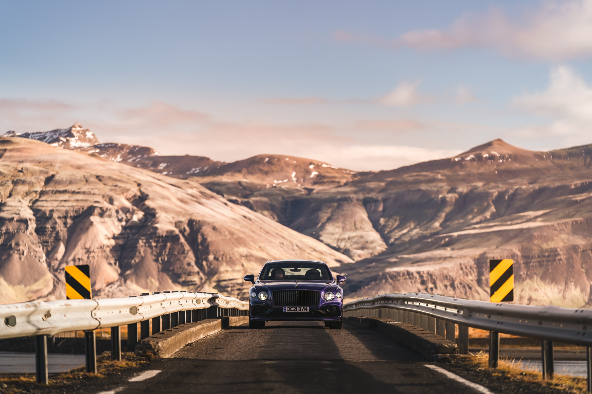 Bentley Flying Spur Hybrid Crosses Iceland Using Biofuel Out Of Straw