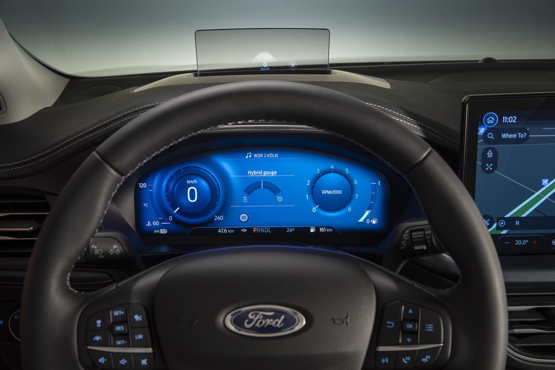 2022 Ford Focus Gets Huge Screen, 7-Speed DCT For Mild Hybrids; ST Gains £3600, Loses Recaros