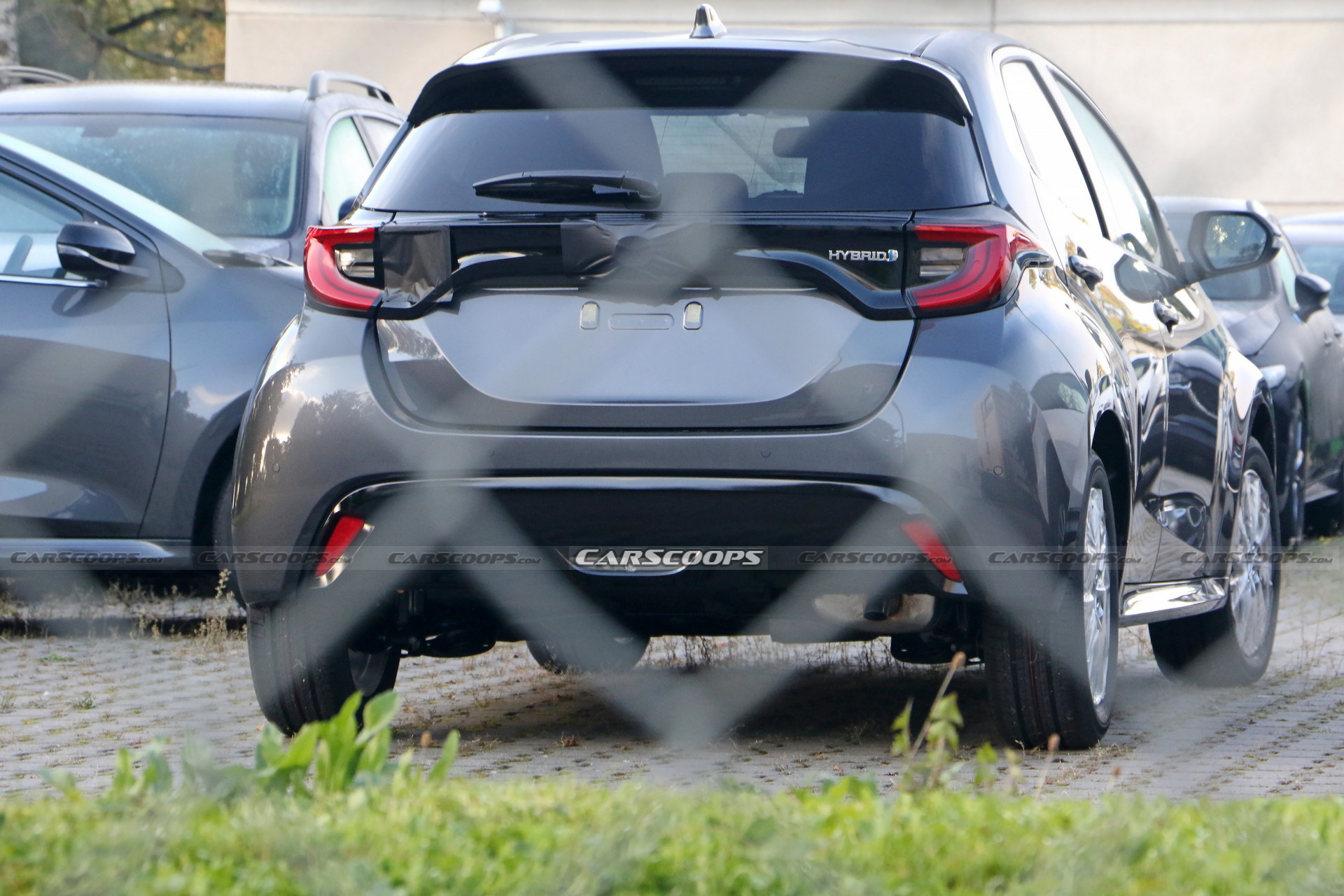 Semi-Camouflaged Toyota Yaris Hybrid Is Actually The 2023 Mazda2 For Europe