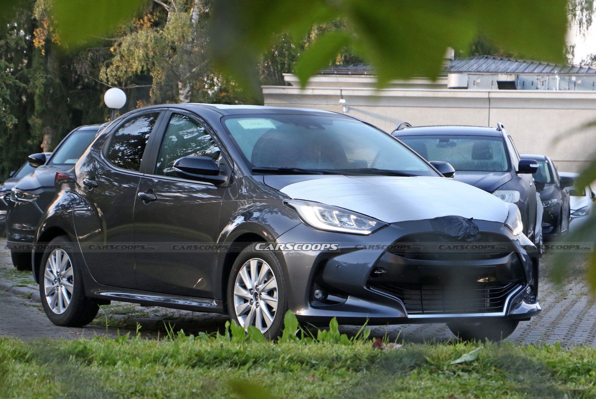 Semi-Camouflaged Toyota Yaris Hybrid Is Actually The 2023 Mazda2 For Europe