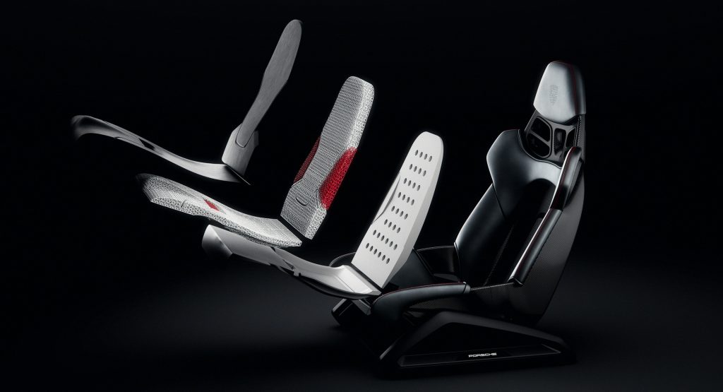 Porsche Now Offering 3D Printed Bucket Seats As An Option