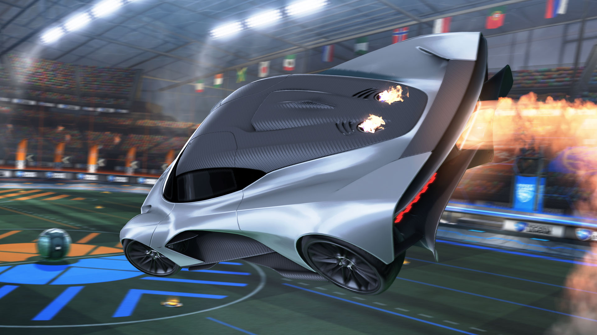 Aston Martin Valhalla And DB5 Are Coming To Rocket League As Part Of Its 007 Pack