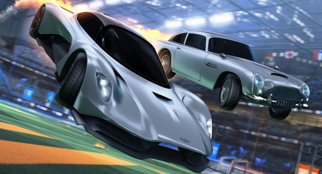  Aston Martin Valhalla And DB5 Are Coming To Rocket League As Part Of Its 007 Pack