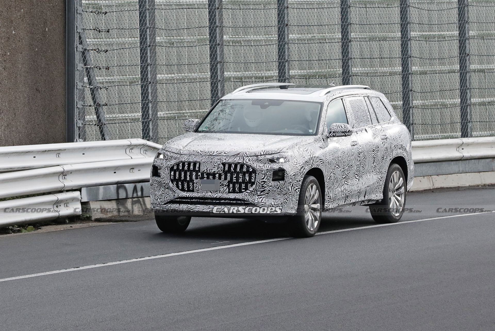 2023 Audi Q9 Spied With Production Body As A Large SUV For China