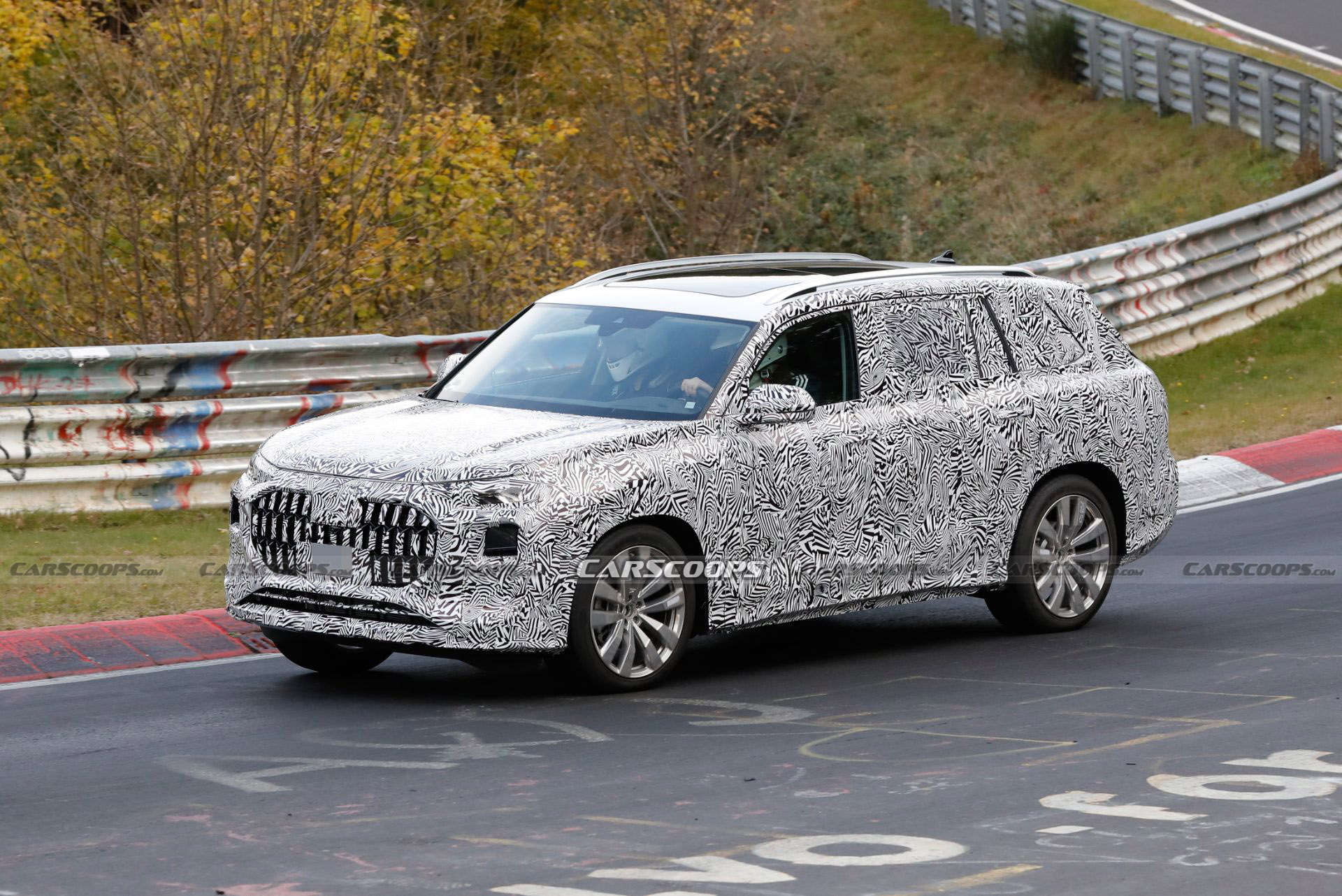 2023 Audi Q9 Spied With Production Body As A Large SUV For China