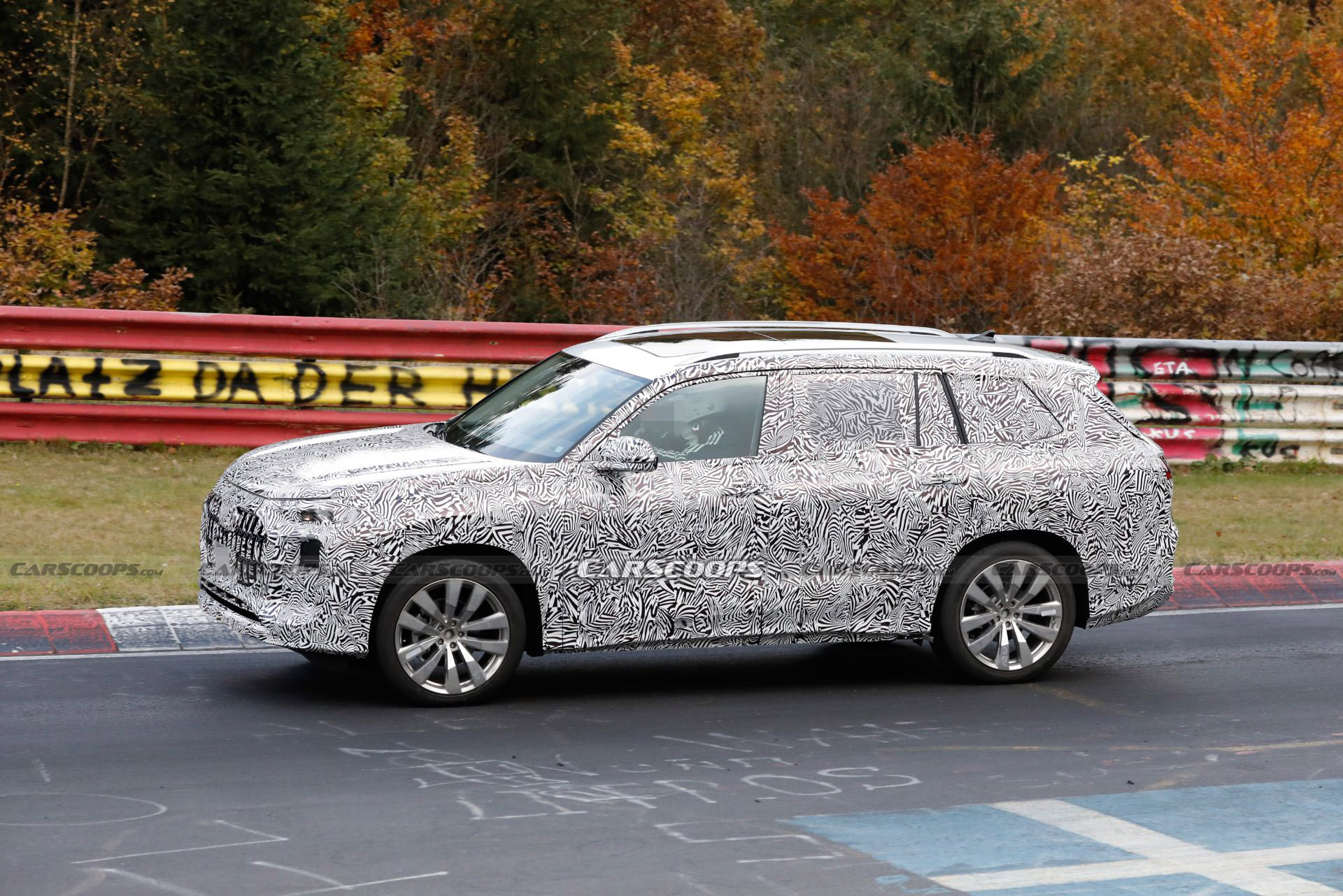 2023 Audi Q9 Spied With Production Body As A Large SUV For China