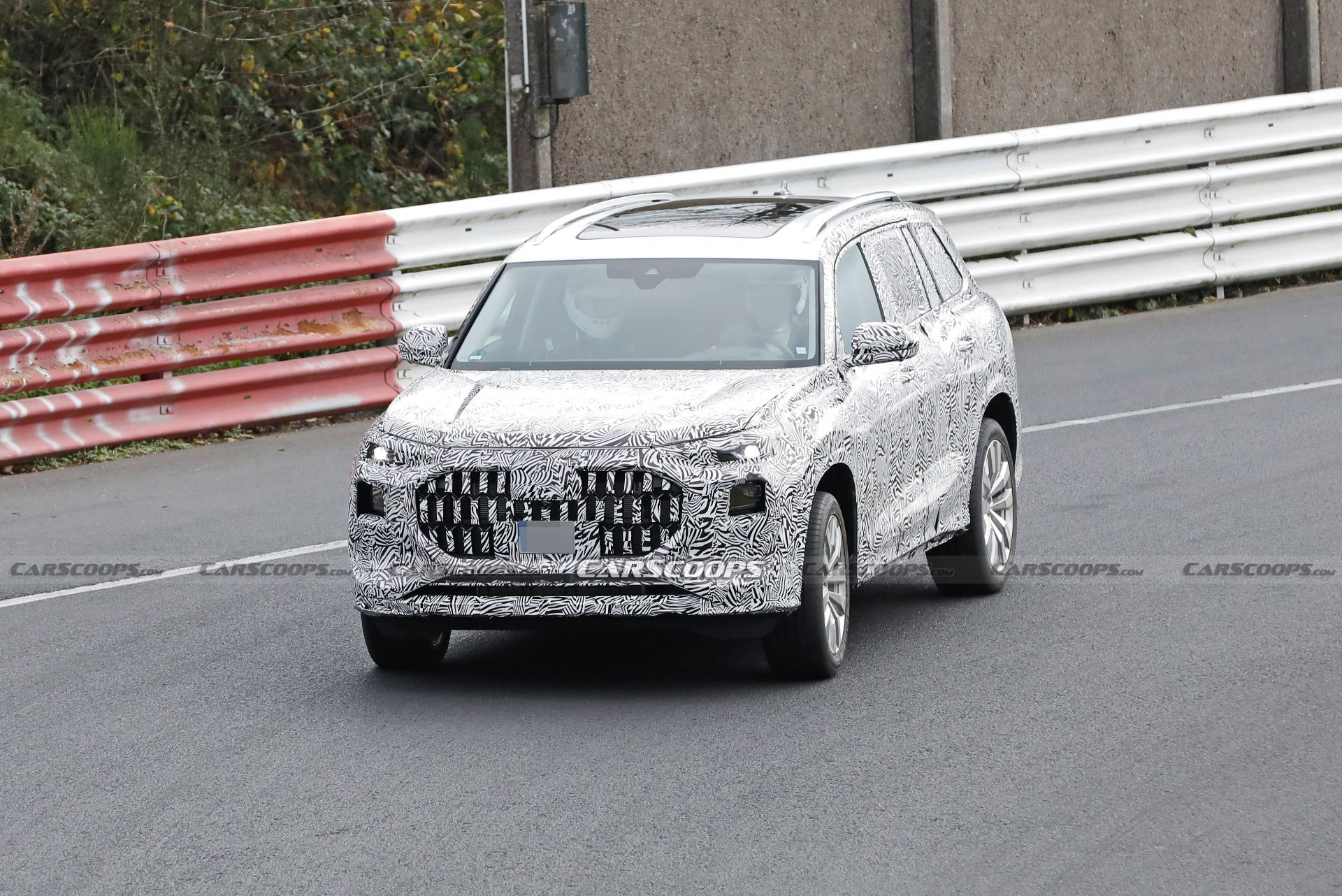 2023 Audi Q9 Spied With Production Body As A Large SUV For China