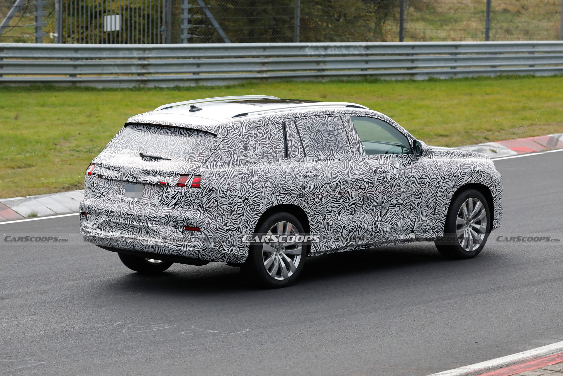 2023 Audi Q9 Spied With Production Body As A Large SUV For China