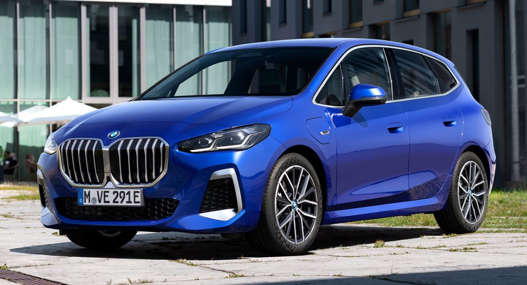  2022 BMW 2-Series Active Tourer Debuts With Massive Grille, New Tech And Plug-In Hybrid Power
