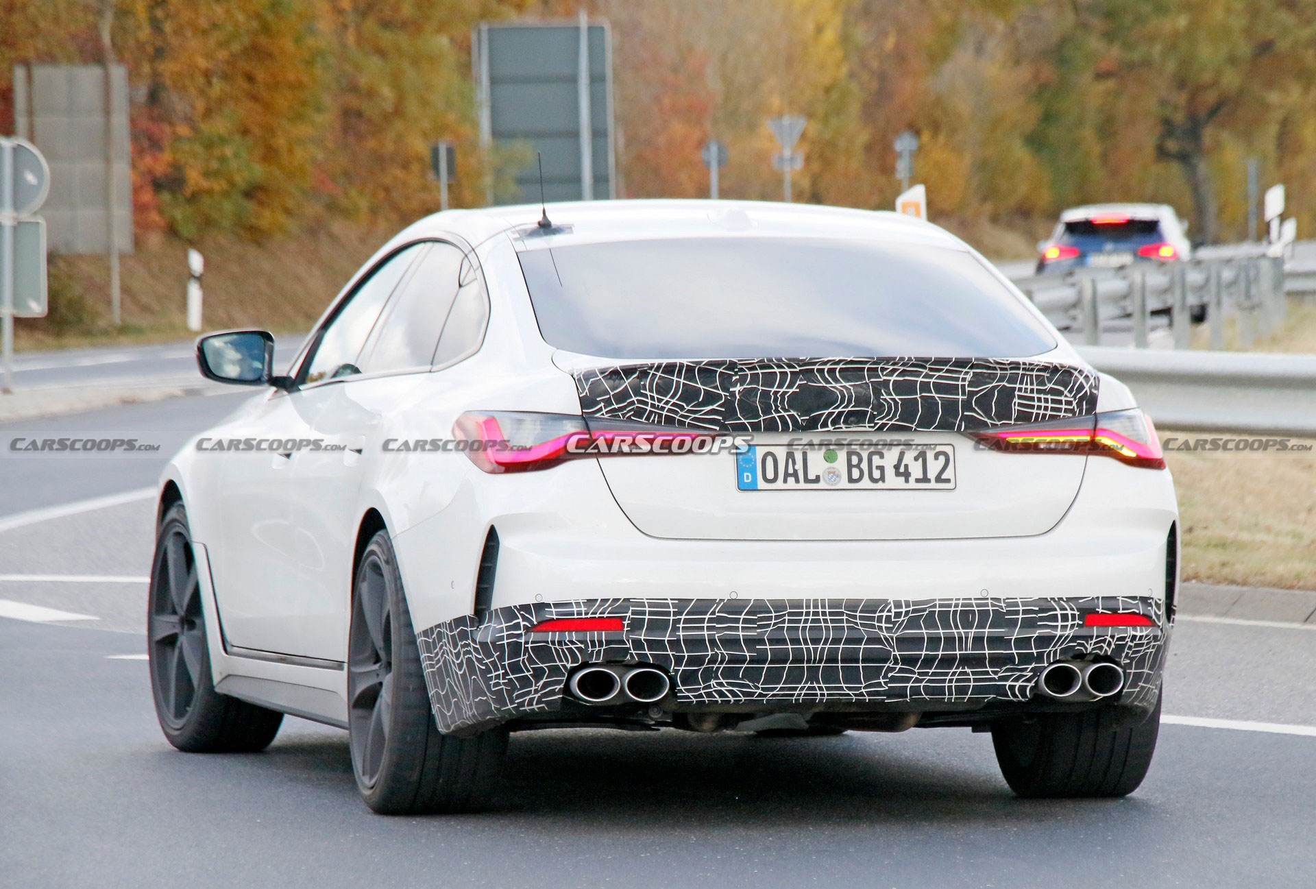 2022 BMW Alpina B4 Gran Coupe Shows Off More Changes Ahead Of Its Launch Next Year