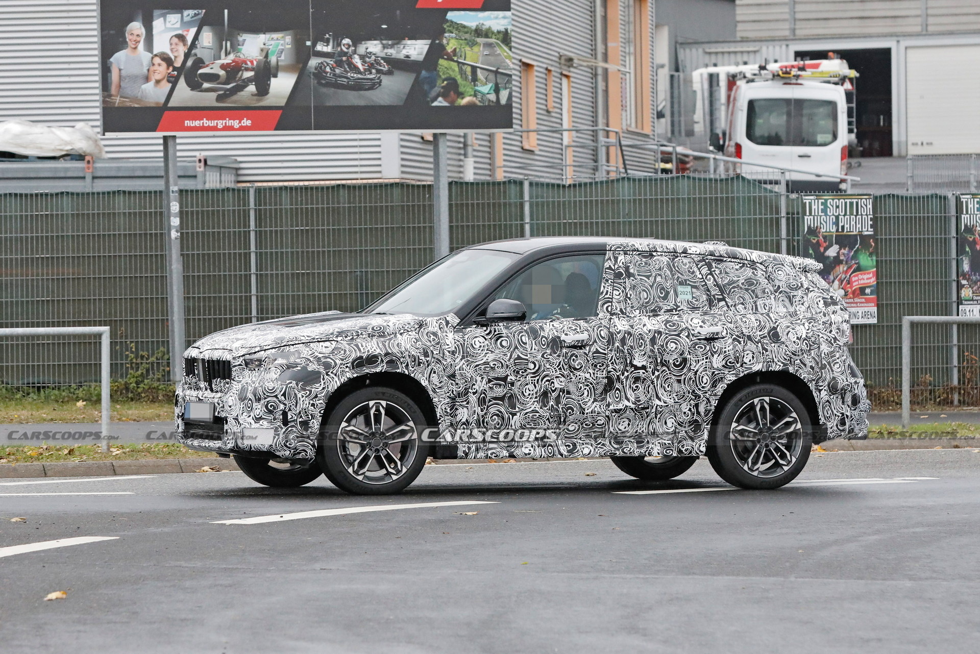 2023 BMW X1 M35i Spied With Quad-Tailpipes Powersliding In The Snow
