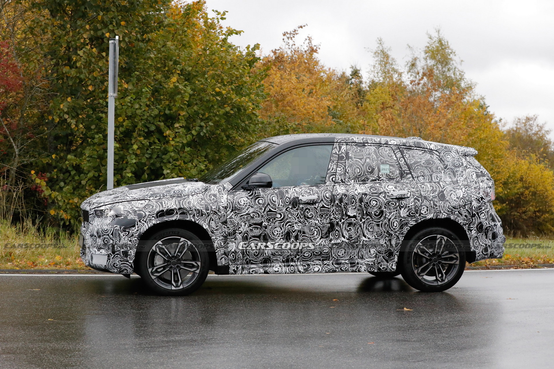 2023 BMW X1 M35i Spied With Quad-Tailpipes Powersliding In The Snow