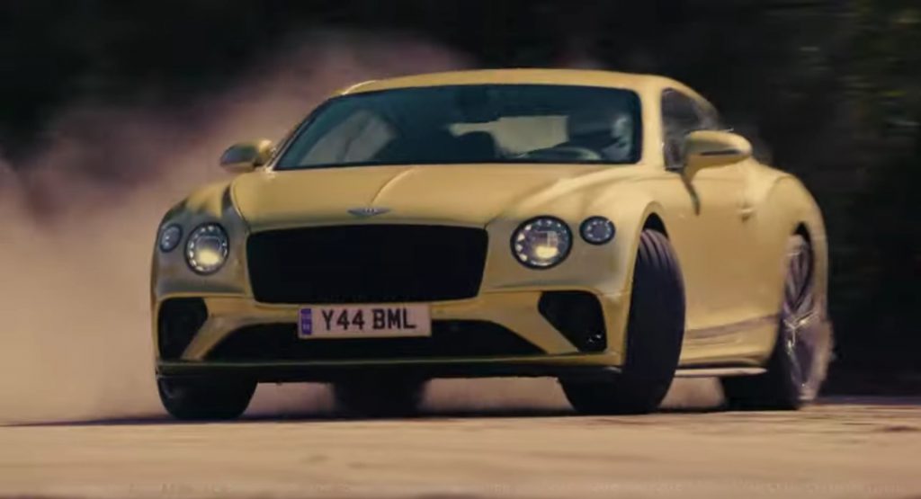  Bentley Drifts The Continental GT Speed To Prove It Can Be Raucous As Well As Stately