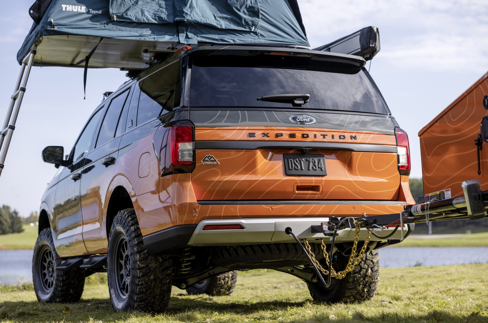 Ford Expedition Timberline Off-Grid Concept Gets A Shower, A Fridge, And A Foot Of Ground Clearance