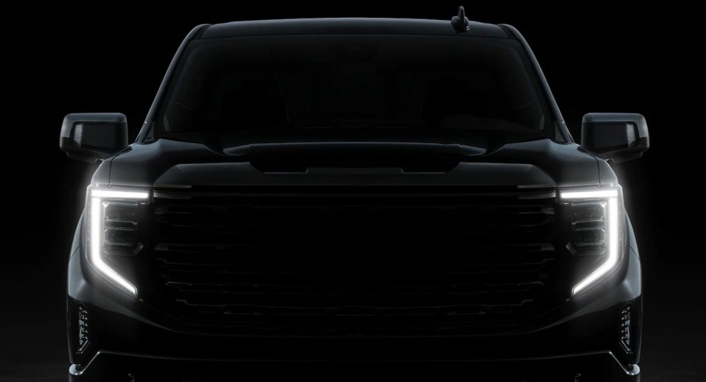  2022 GMC Sierra 1500 Teased Ahead Of Its Debut Next Week