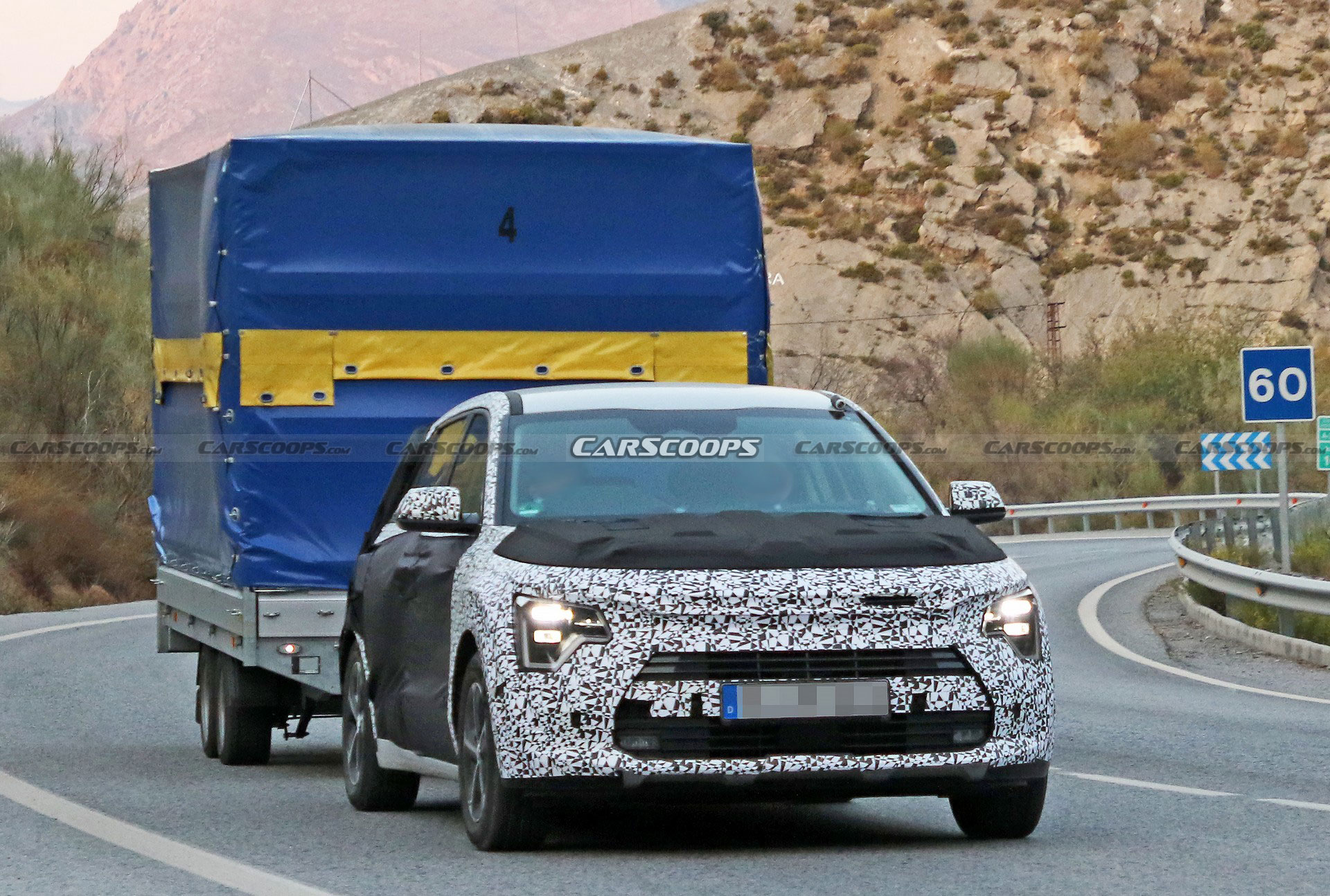 2023 Kia Niro Drops Camo And Reveals Its Production Headlights