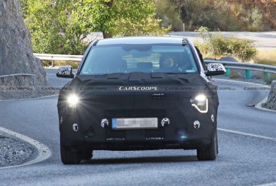 2023 Kia Niro Drops Camo And Reveals Its Production Headlights | Carscoops