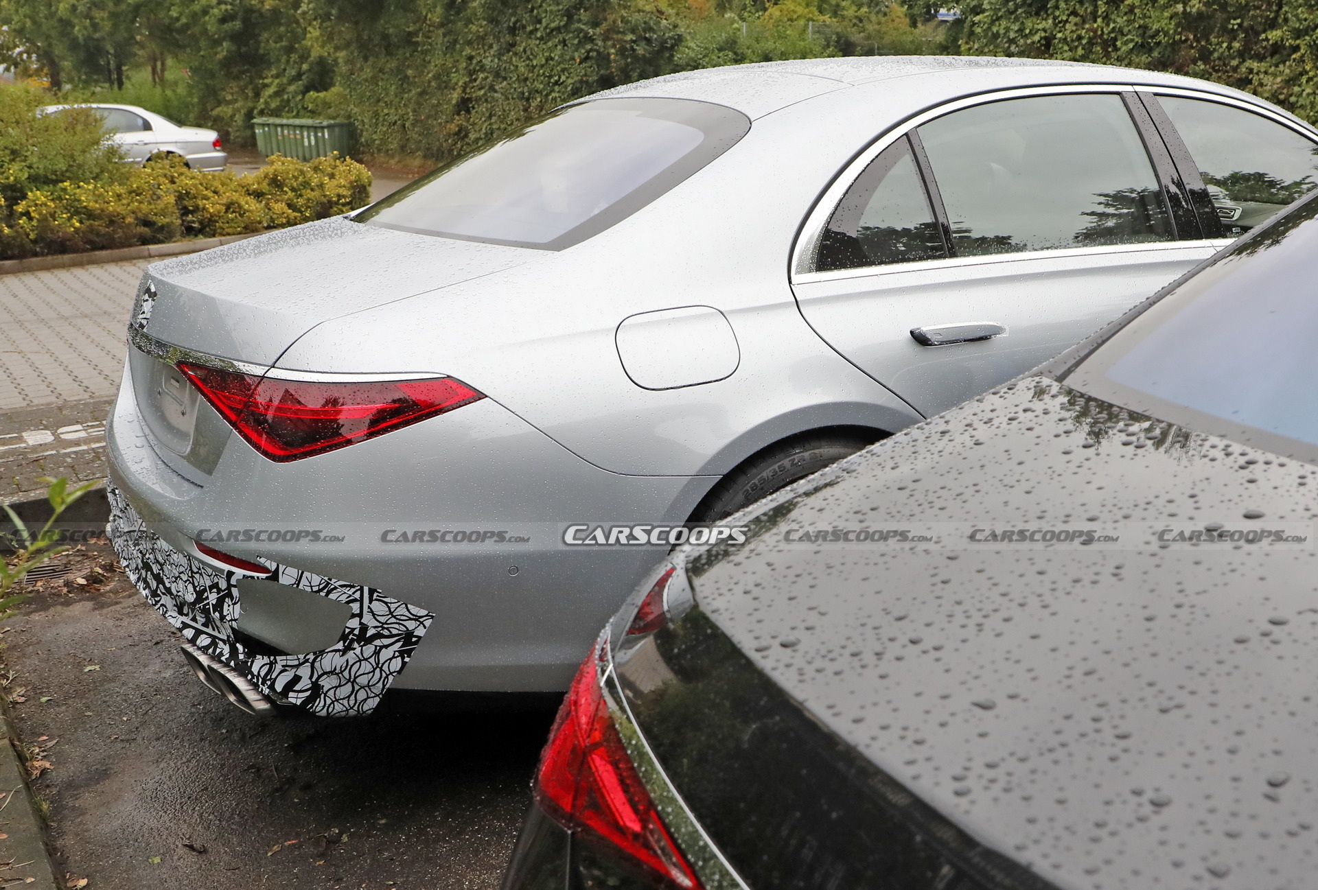 Plug-In Hybrid 2022 Mercedes-AMG S-Class Spotted Again Testing At The Nurburgring