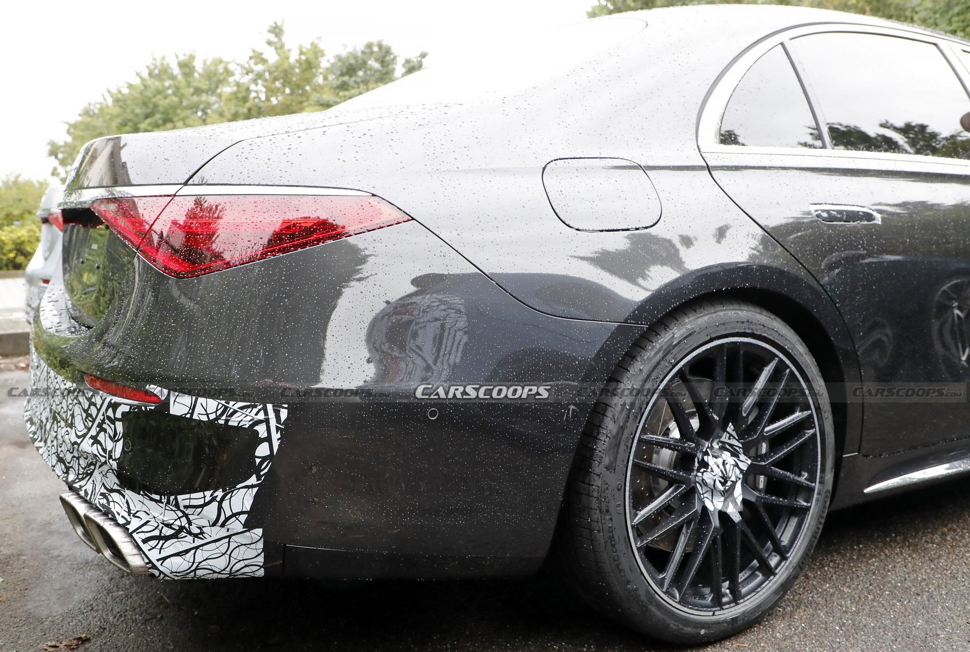 Plug-In Hybrid 2022 Mercedes-AMG S-Class Spotted Again Testing At The Nurburgring