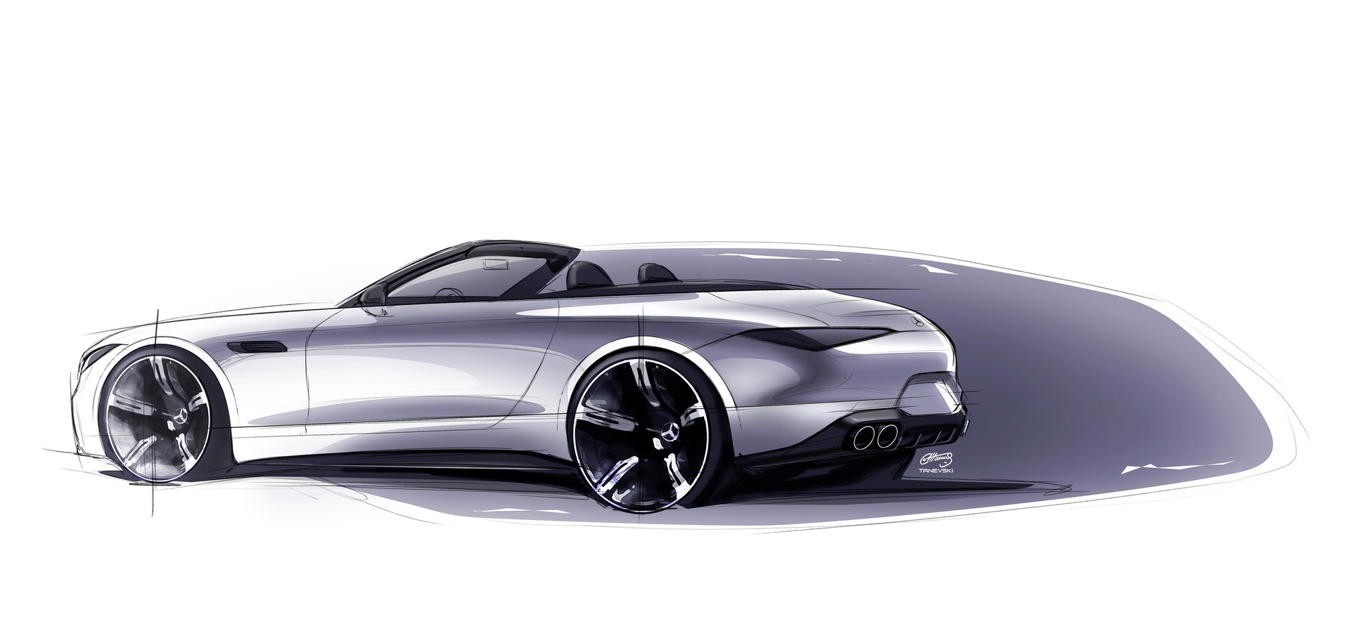 2022 Mercedes-AMG SL Breaks Cover With 2+2 Seats, Fabric Top, AWD And Up To 577 HP